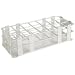 Bel-Art Scienceware 187450004 Polypropylene No-Wire Test Tube Rack for 30mm Tube, 21 Place, White