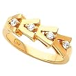 14K Yellow Gold Diamond Ring/Band - 0.20 Ct.