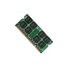 Memory Upgrade: 1GB 200-Pin DDR2 SO-DIMM DDR2 800 (PC2-6400) Notebook Memory