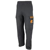 Cleveland Browns Charcoal Classic Cargo Fleece Pants II