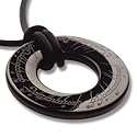 Herr der Ringe Schmuck by Schumann Design Titan-Blackline Anhänger 
2002-001