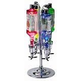 Global Decor 171 Flashing Rotating 4 Bottle 1-1/2-Ounce Drink Dispenser