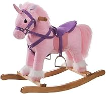 Heunec 725270 - Rocking unicorn with sounds, 64 cm