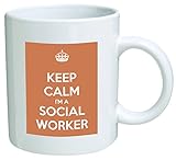 Keep Calm I'm A Social Worker Coffee Mug Great Office Novelty
