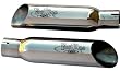 VooDoo Industries VEBUSAK8P Polished Dual Exhaust for Suzuki Hayabusa