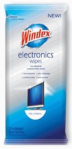 Windex Electronics Wipes, 25-Count