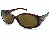 Guess - GUESS GU-6276 GU6276 Tortoise TO-1 Sunglasses Dark Brown Lenses Size: 57-17-135