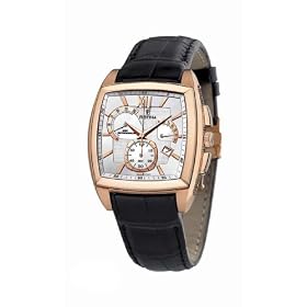 Festina Mens Retrograde Chrono Gold Tone Stainless Steel Case Integrated Leather Strap Date Watch... by Festina
