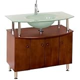 Morranti 38 Inch Cherry Glass Countertop