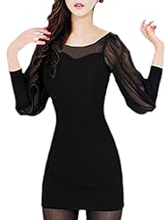 Bubble Dress Chiffon/Cotton/Polyester Mini Dress 