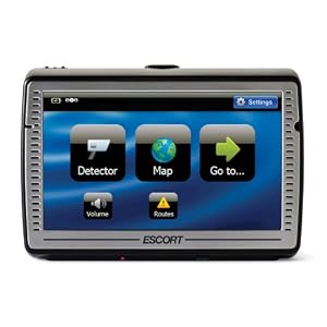 Escort Passport iQ 5-Inch Portable GPS Navigator with Radar Laser Detector