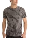 GUESS Basic Tee with Foreign Distress