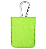3Rd Generation Apple iPod Nano Nylon Sports Case with Built-In Screen Protector and Removable Carabiner Belt Clip - 9 Color Choices , GREEN