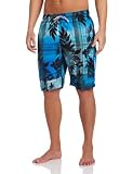 U.S. Polo Assn. Mens Plaid Hibiscus Short