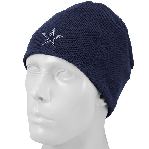 Dallas Cowboys Basic Logo Uncuffed Knit Cap