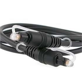 6 FT Digital Audio Optical TOSLink Cable Optic 6ft by eforcity