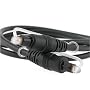 6 FT Digital Audio Optical TOSLink Cable Optic 6ft