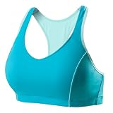 review discount Moving Comfort Women's Vixen C/D Bra, Bahama Blue, X-Small  on sale