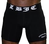 LAGUNA BEACH Jeans Logo Boxer Briefs Mens Underwear Black Size S