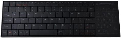 engdash® Ultra Slim (0.13 inch) Mini Bluetooth Wireless Keyboard with Bulit-In Multi-Touch Touchpad for iPad Mini / iPad 4 / New iPad 3 / iPod Touch / Android 3.0 and Later Tablet / Tablets, Computers and Laptops