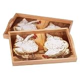 Hen themed Serving Trays
