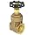 Dixon BGV150 Brass Gate Valve, 1-1/2" NPT Female