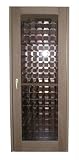 Vinotemp 250G 160 Bottle Wine Cooler Cabinet with Glass Door - White Oak