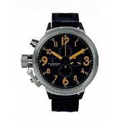 U-Boat Herren-Armbanduhr Flightdeck CAS 50 Chronograph Automatik Leder 6119