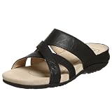  : Rockport Women's Comfort Wonders  Slide Sandal,Black,5 W