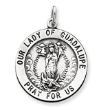 Sterling Silver Our Lady of Guadalupe Medal