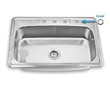Topmount Stainless Steel Kitchen Sink Single Bowl Topmount Stainless Steel Kitchen Sink Single Bowl