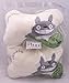 FINEX Totoro Seat Head Seat Neck Rest Cushion With Headrest Strap -Set of 2- (Almond)