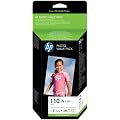 HP Original 110 Series Photo Value Pack (Colour Ink Cartridge and 140 sheets 10x15cm Photo Paper)