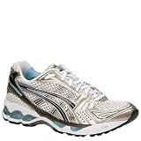 ASICS® Womens Gel-Kayano XIV ( sz. 08.0, White/Chocolate/Sky Blue )