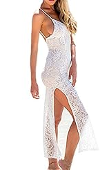 Sexy Acrylic/Nylon Lace Mesh Evening Dress/Party Dress/Maxi Dress 