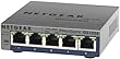 Netgear ProSafe GS105E Switch configurable Plus 5 ports 10/100/1000 Administration via interface web Alimentation externe Kit de montage mural