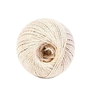 Koch 5430605 370-Feet Cotton Twisted Butcher's Twine, White