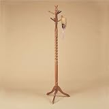 Powell Furniture Nostalgic Oak Twist Standing Coat Rack