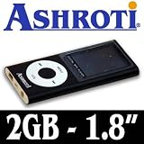 GENUINE OEM ASHROTI 2GB Mp3/Mp4 Player 1.8 LCD Black, Multi-Function All in One Movie Player - MP3 Player - Games - FM Radio - Text Reader - Telephone Book - Voice Record - Picture Viewer