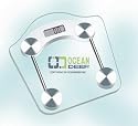 Glass Body Scale/ U Top Enhance Your Bathroom and Life