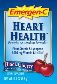Alacer, Emergen-C Heart Health, Black Cherry Flavor - 36 Packets by Alacer