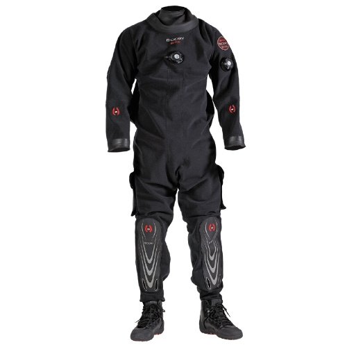 New Hollis BX100 Back Zip BioDry Drysuit (Size Medium) with FREE Hollis Drysuit Overboots