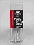 NICHOLS WIRE 131 GUTTER SPIKE OVAL WHITE 7''