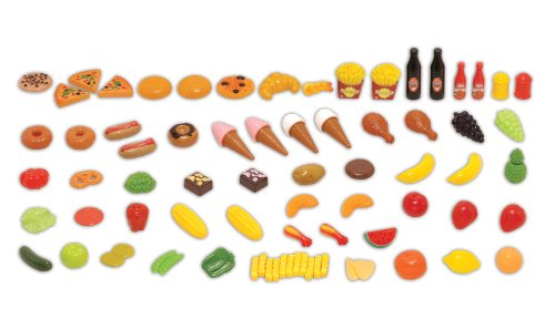 Cookin' For Kids 83 Piece Play Food Set (Window Box)