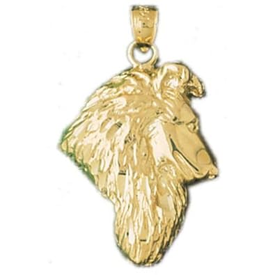 Cheap Girls Jewelry Dazzlers Solid 14k Gold Collie Dog Head Charm Pendant Available in three colors from jewelsberry (weights: 4.1 grams only) For Sale Cheap Girls Jewelry Dazzlers Solid 14k Gold Collie Dog Head Charm Pendant Available in three colors from jewelsberry (weights: 4.1 grams only) For Sale