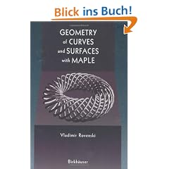Geometry of Curves and Surfaces with MAPLE