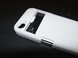ATC Super Quality External 1900mah Battery Pack Power Station for Apple Iphone 4/4S with Protective Back Cover Go Portable Case Charger for At&t and Verizon (White)