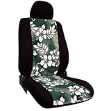 CUSTOM Smart Car ForTwo Seat Covers - FRONT FULL SET: High Back Buckets (2008-2009) - Neo-Sport Maui Wowie - Made in the USA