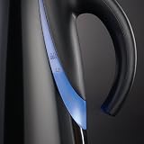picture of Russell Hobbs 14590 Stylis Kettle in Black Gloss Classic Design, 1.7 L