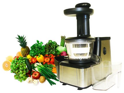 Heavy Duty Dual-Stage Vertical Single Auger Low Speed Juicer